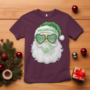 Christmas PFE T Shirt Vintage Retro Santa Bubble Gum Game Day TS10 Maroon Print Your Wear