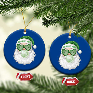 Christmas PFE Ceramic Ornament Vintage Retro Santa Bubble Gum Game Day TS10 1pc Blue Print Your Wear