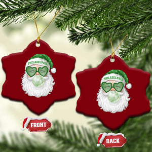 Christmas PFE Ceramic Ornament Vintage Retro Santa Bubble Gum Game Day TS10 Print Your Wear