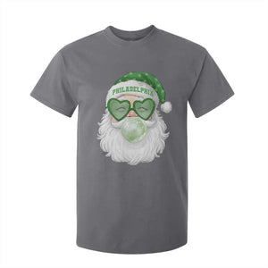 Christmas PFE T Shirt For Kid Vintage Retro Santa Bubble Gum Game Day TS10 Charcoal Print Your Wear