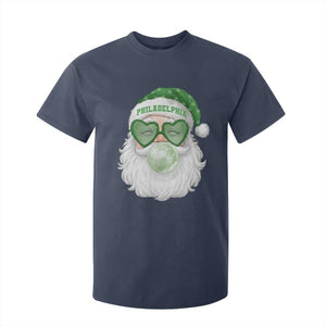 Christmas PFE T Shirt For Kid Vintage Retro Santa Bubble Gum Game Day TS10 Navy Print Your Wear