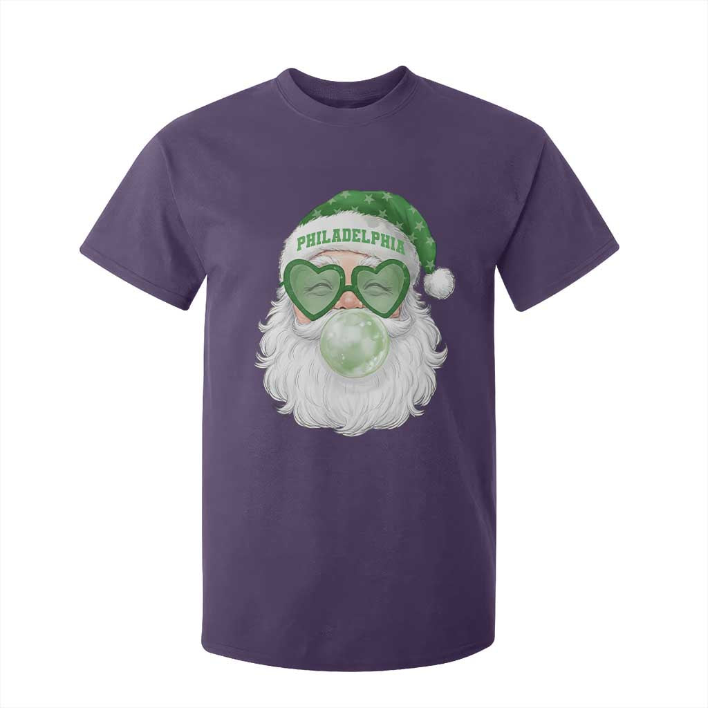 Christmas PFE T Shirt For Kid Vintage Retro Santa Bubble Gum Game Day TS10 Purple Print Your Wear