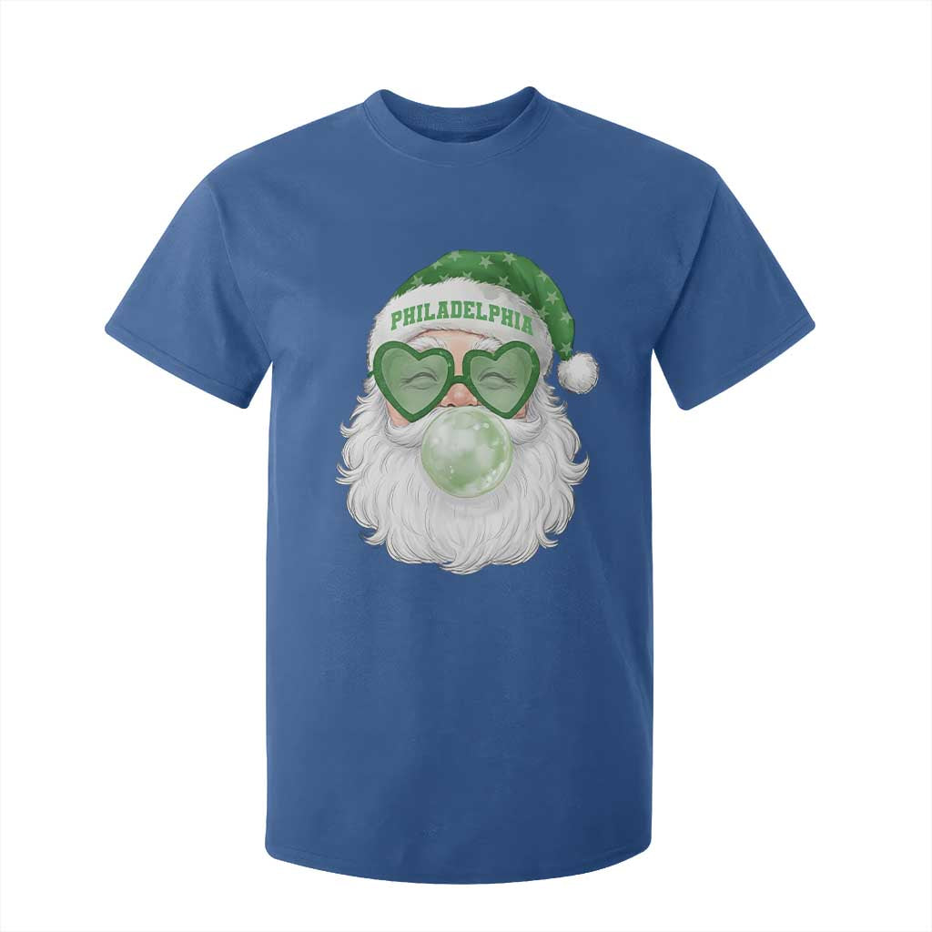 Christmas PFE T Shirt For Kid Vintage Retro Santa Bubble Gum Game Day TS10 Royal Blue Print Your Wear