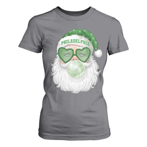 Christmas PFE T Shirt For Women Vintage Retro Santa Bubble Gum Game Day TS10 Charcoal Print Your Wear