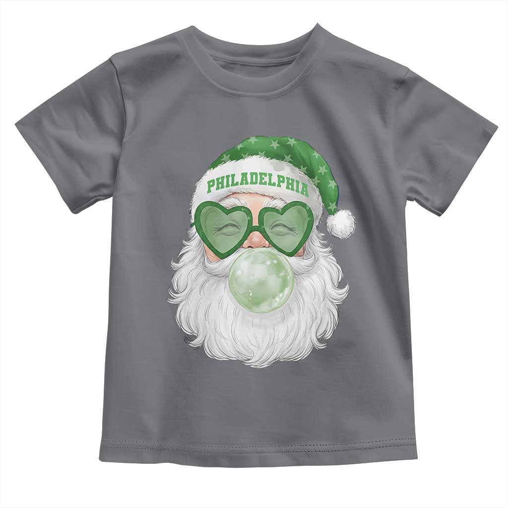Christmas PFE Toddler T Shirt Vintage Retro Santa Bubble Gum Game Day TS10 Charcoal Print Your Wear