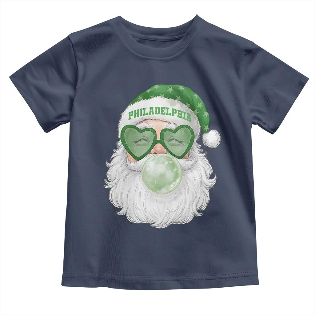 Christmas PFE Toddler T Shirt Vintage Retro Santa Bubble Gum Game Day TS10 Navy Print Your Wear