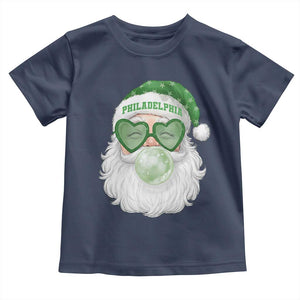 Christmas PFE Toddler T Shirt Vintage Retro Santa Bubble Gum Game Day TS10 Navy Print Your Wear