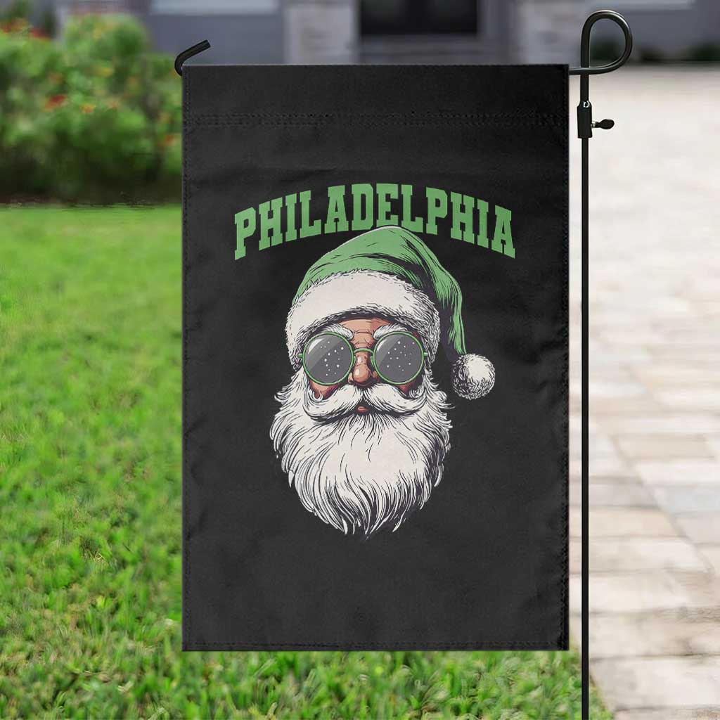 Christmas PFE Garden Flag Vintage Santa Claus Face Game Day TS10 Print Your Wear