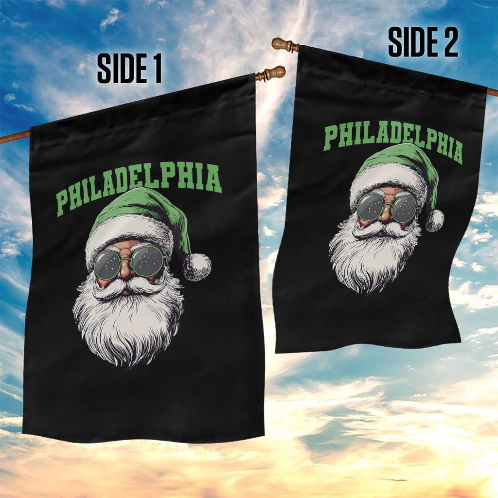 Christmas PFE Garden Flag Vintage Santa Claus Face Game Day TS10 Print Your Wear