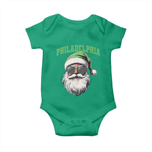 Christmas PFE Baby Onesie Vintage Santa Claus Face Game Day TS10 Irish Green Print Your Wear
