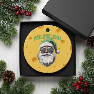 Christmas PFE Ceramic Ornament Vintage Santa Claus Face Game Day TS10 1pc Yellow Cheese Print Your Wear
