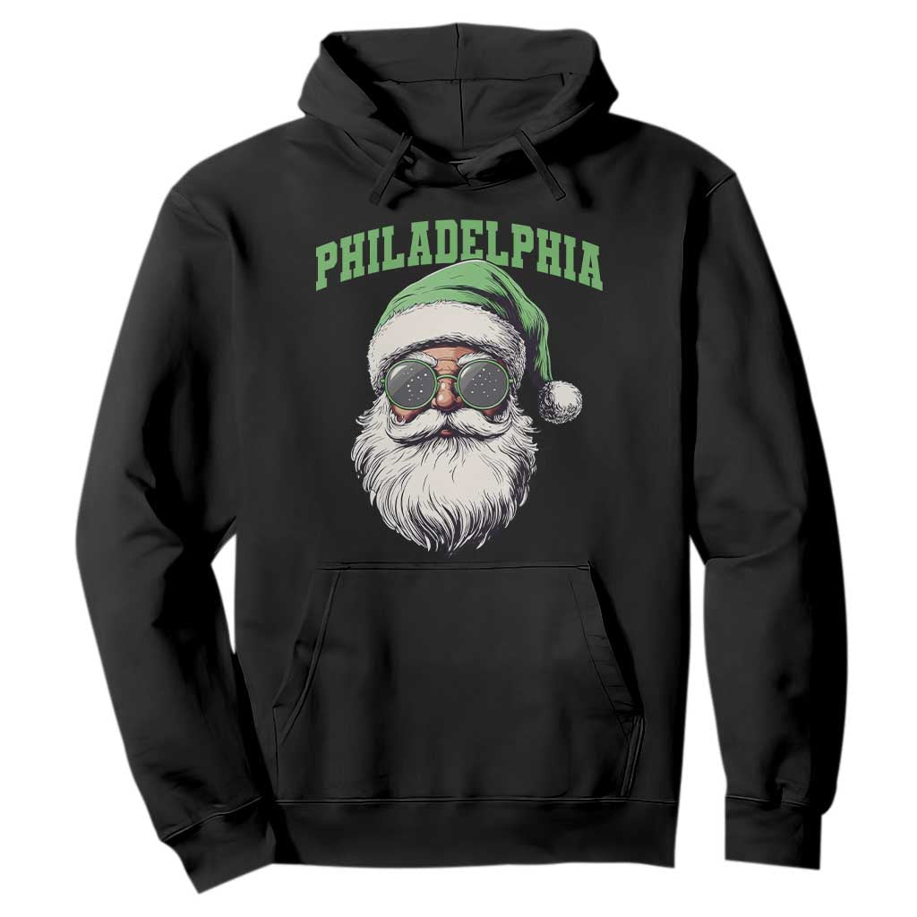 Christmas PFE Hoodie Vintage Santa Claus Face Game Day TS10 Black Print Your Wear