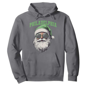Christmas PFE Hoodie Vintage Santa Claus Face Game Day TS10 Charcoal Print Your Wear