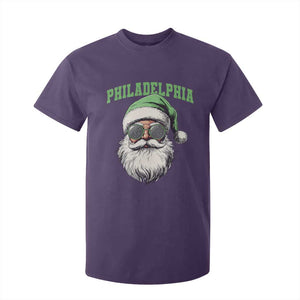 Christmas PFE T Shirt For Kid Vintage Santa Claus Face Game Day TS10 Purple Print Your Wear