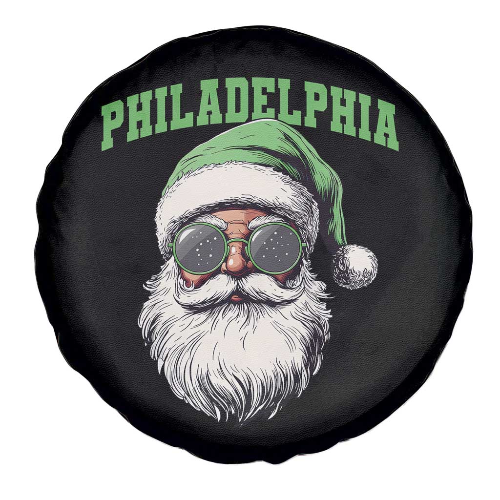 Christmas PFE Spare Tire Cover Vintage Santa Claus Face Game Day TS10 Print Your Wear