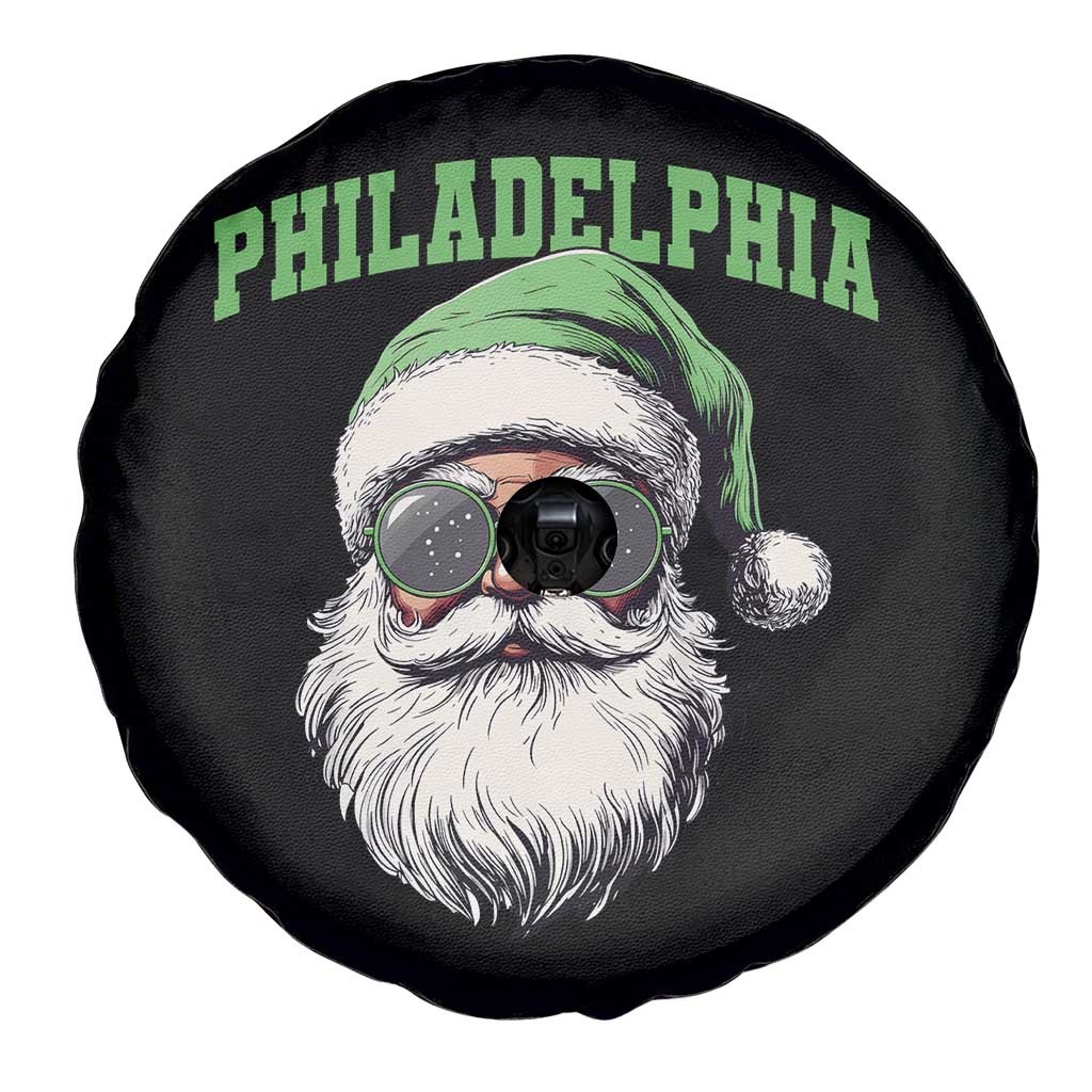 Christmas PFE Spare Tire Cover Vintage Santa Claus Face Game Day TS10 Print Your Wear