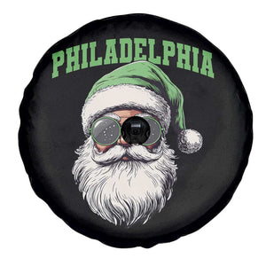 Christmas PFE Spare Tire Cover Vintage Santa Claus Face Game Day TS10 Print Your Wear
