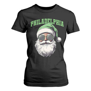 Christmas PFE T Shirt For Women Vintage Santa Claus Face Game Day TS10 Black Print Your Wear