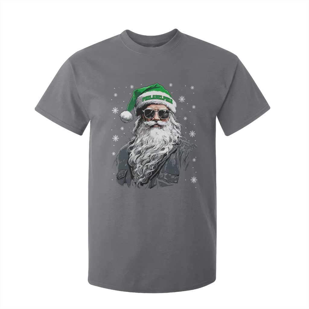 Vintage Christmas PFE T Shirt For Kid Retro Santa Game Day TS10 Charcoal Print Your Wear