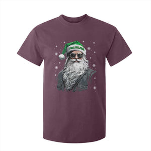 Vintage Christmas PFE T Shirt For Kid Retro Santa Game Day TS10 Maroon Print Your Wear