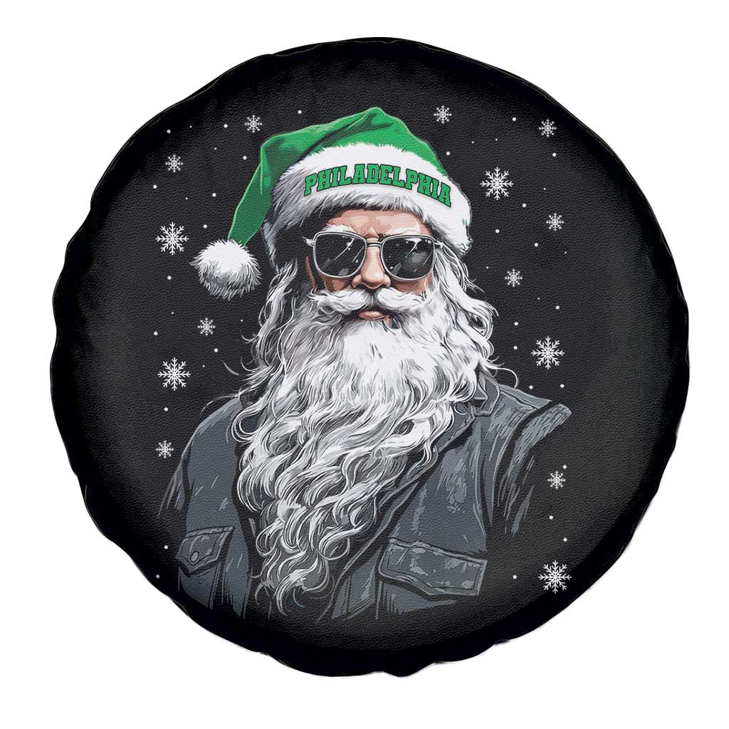 Vintage Christmas PFE Spare Tire Cover Retro Santa Game Day TS10 Print Your Wear