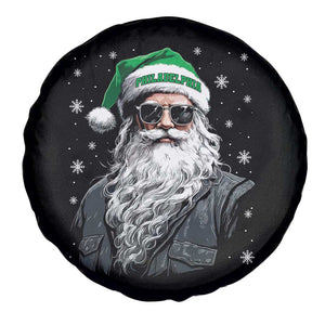 Vintage Christmas PFE Spare Tire Cover Retro Santa Game Day TS10 Print Your Wear