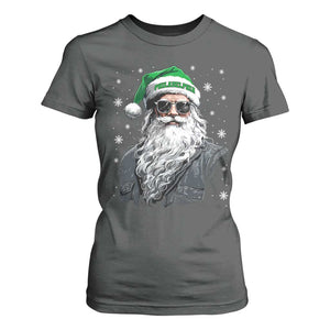 Vintage Christmas PFE T Shirt For Women Retro Santa Game Day TS10 Dark Heather Print Your Wear
