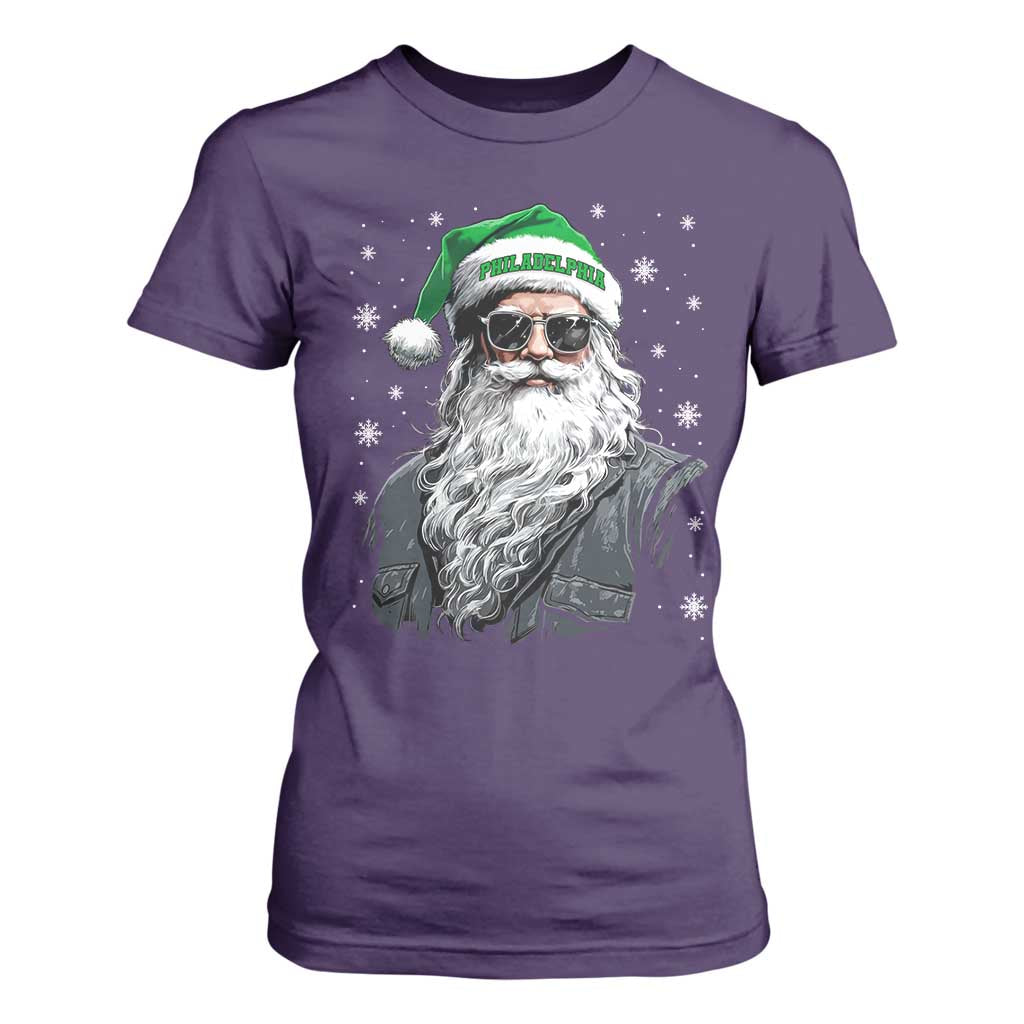 Vintage Christmas PFE T Shirt For Women Retro Santa Game Day TS10 Purple Print Your Wear