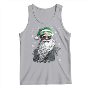 Vintage Christmas PFE Tank Top Retro Santa Game Day TS10 Athletic Heather Print Your Wear