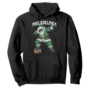 Christmas PFE Hoodie Funny Dabbing Santa Football Lovers Game Day TS10 Black Print Your Wear