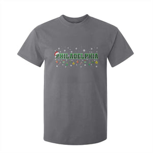 Christmas PFE T Shirt For Kid Green Plaid Philly Fan Football Lovers Xmas Pajamas TS10 Charcoal Print Your Wear