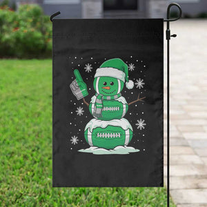 EF Christmas Snowman Garden Flag Funny Philly Fan Vintage Football Lovers TS10 Print Your Wear
