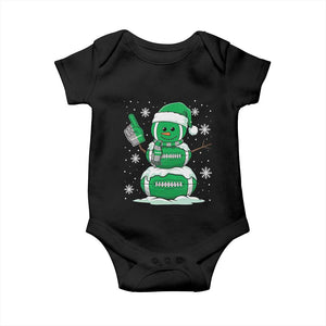 EF Christmas Snowman Baby Onesie Funny Philly Fan Vintage Football Lovers TS10 Black Print Your Wear