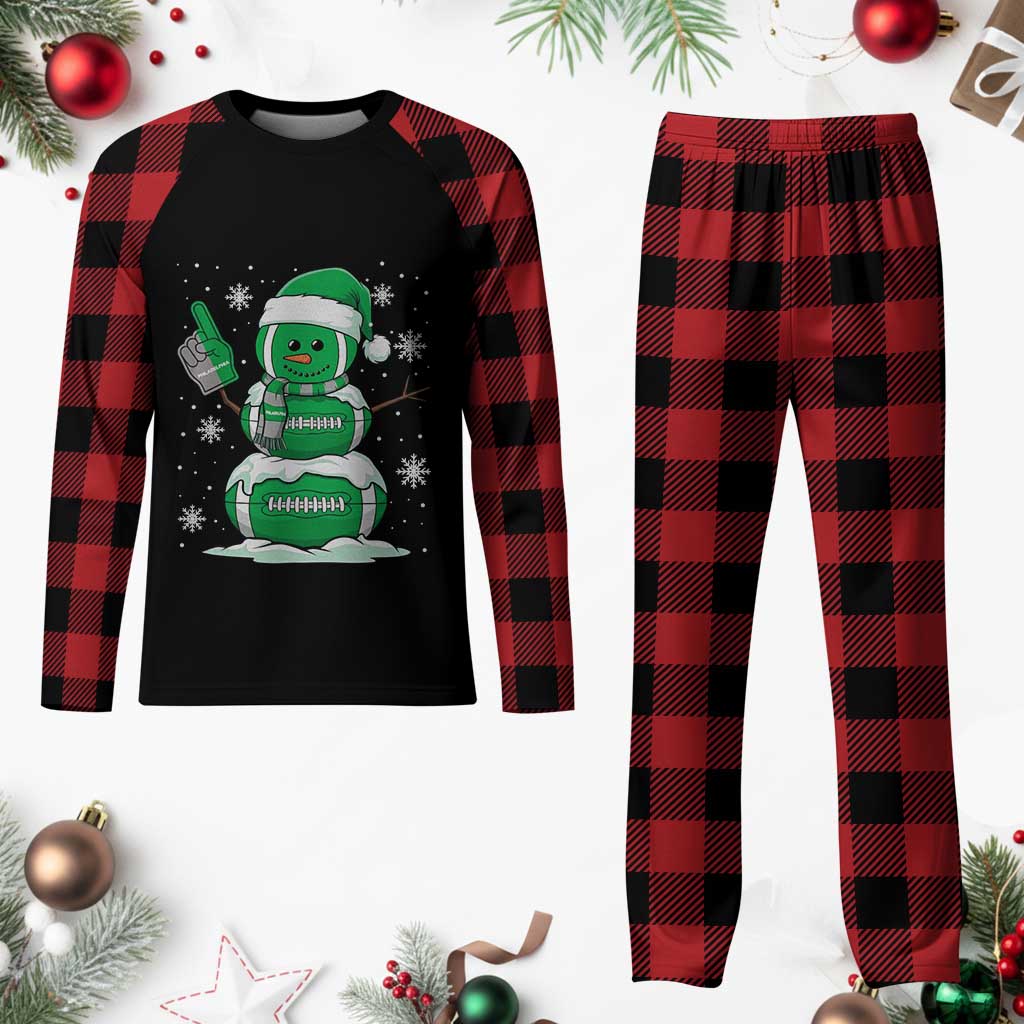 EF Christmas Snowman Plaid Pajama Set Funny Philly Fan Vintage Football Lovers TS10 Buffalo Plaid Print Your Wear