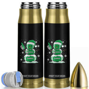 EF Christmas Snowman Bullet Tumbler Funny Philly Fan Vintage Football Lovers TS10 Black Print Your Wear