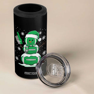 EF Christmas Snowman 4 in 1 Can Cooler Tumbler Funny Philly Fan Vintage Football Lovers TS10 Print Your Wear