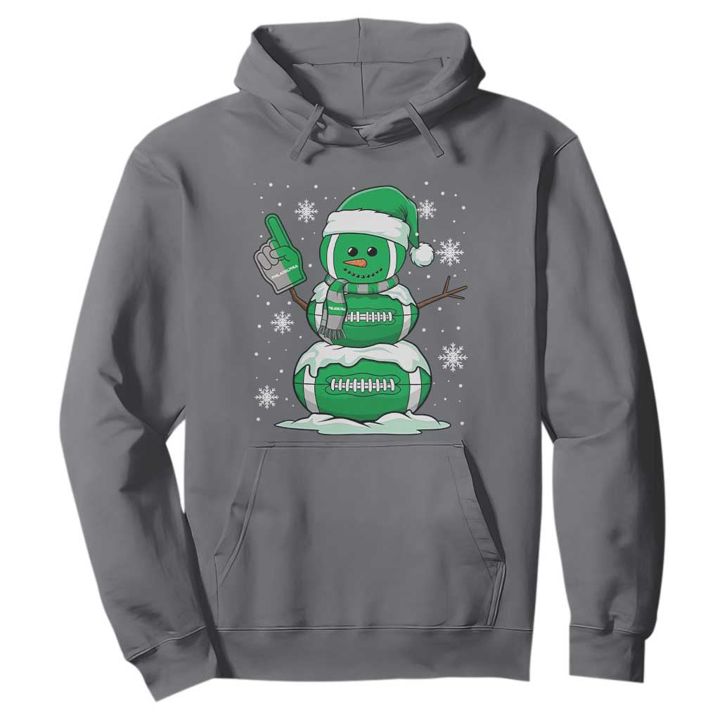 EF Christmas Snowman Hoodie Funny Philly Fan Vintage Football Lovers TS10 Charcoal Print Your Wear