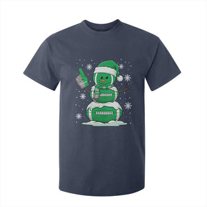 EF Christmas Snowman T Shirt For Kid Funny Philly Fan Vintage Football Lovers TS10 Navy Print Your Wear