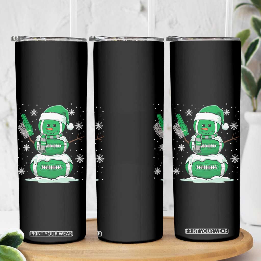 EF Christmas Snowman Skinny Tumbler Funny Philly Fan Vintage Football Lovers TS10 Print Your Wear