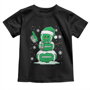 EF Christmas Snowman Toddler T Shirt Funny Philly Fan Vintage Football Lovers TS10 Black Print Your Wear