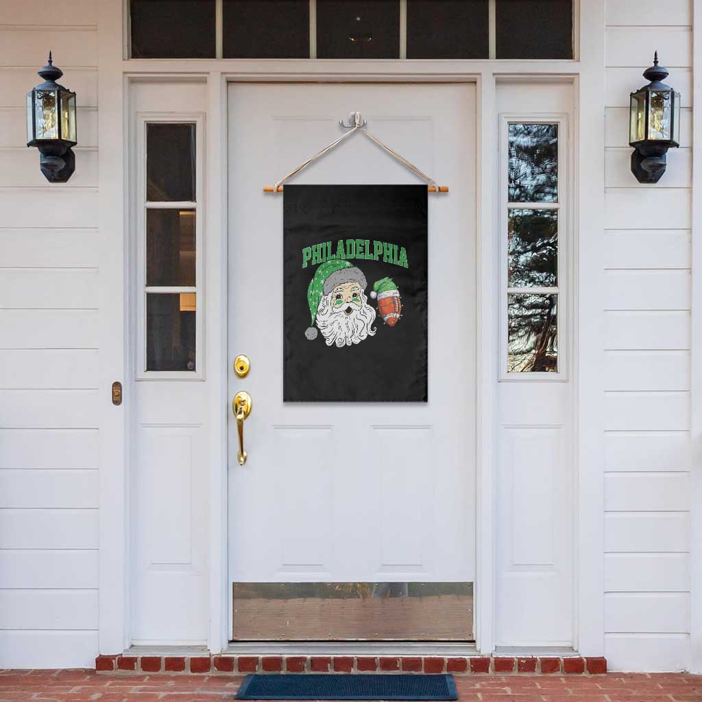 Christmas Santa Philly Lover Garden Flag Funny EF Vintage Football Lovers TS10 Print Your Wear