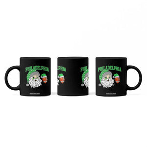 Christmas Santa Philly Lover Coffee Mug Funny EF Vintage Football Lovers TS10 Print Your Wear