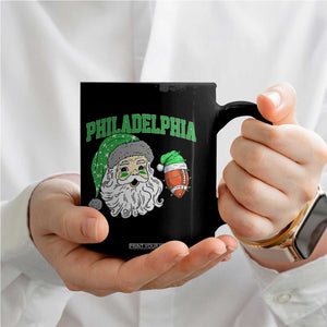 Christmas Santa Philly Lover Coffee Mug Funny EF Vintage Football Lovers TS10 Print Your Wear