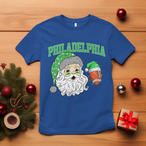 Christmas Santa Philly Lover T Shirt Funny EF Vintage Football Lovers TS10 Royal Blue Print Your Wear