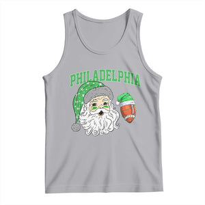 Christmas Santa Philly Lover Tank Top Funny EF Vintage Football Lovers TS10 Athletic Heather Print Your Wear