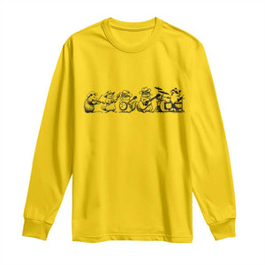 Animal Band Long Sleeve Shirt Funny Forest Animals Playing Instruments Vintage Music Lovers TS10 Daisy Print Your Wear