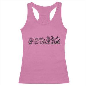 Animal Band Racerback Tank Top Funny Forest Animals Playing Instruments Vintage Music Lovers TS10 Azalea Print Your Wear