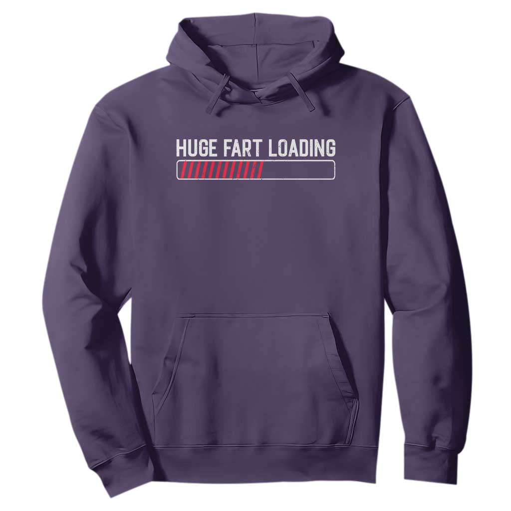 Huge Fart Loading Hoodie Sarcastic Humor Hilarious Funny Saying Gag Gift TS10 Purple Print Your Wear