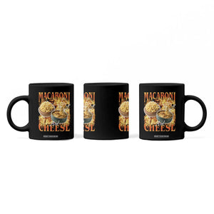 Macaroni And Cheese Meme Coffee Mug Vintage 90s Style Funny Foodie Bootleg Graphic TS10 Print Your Wear