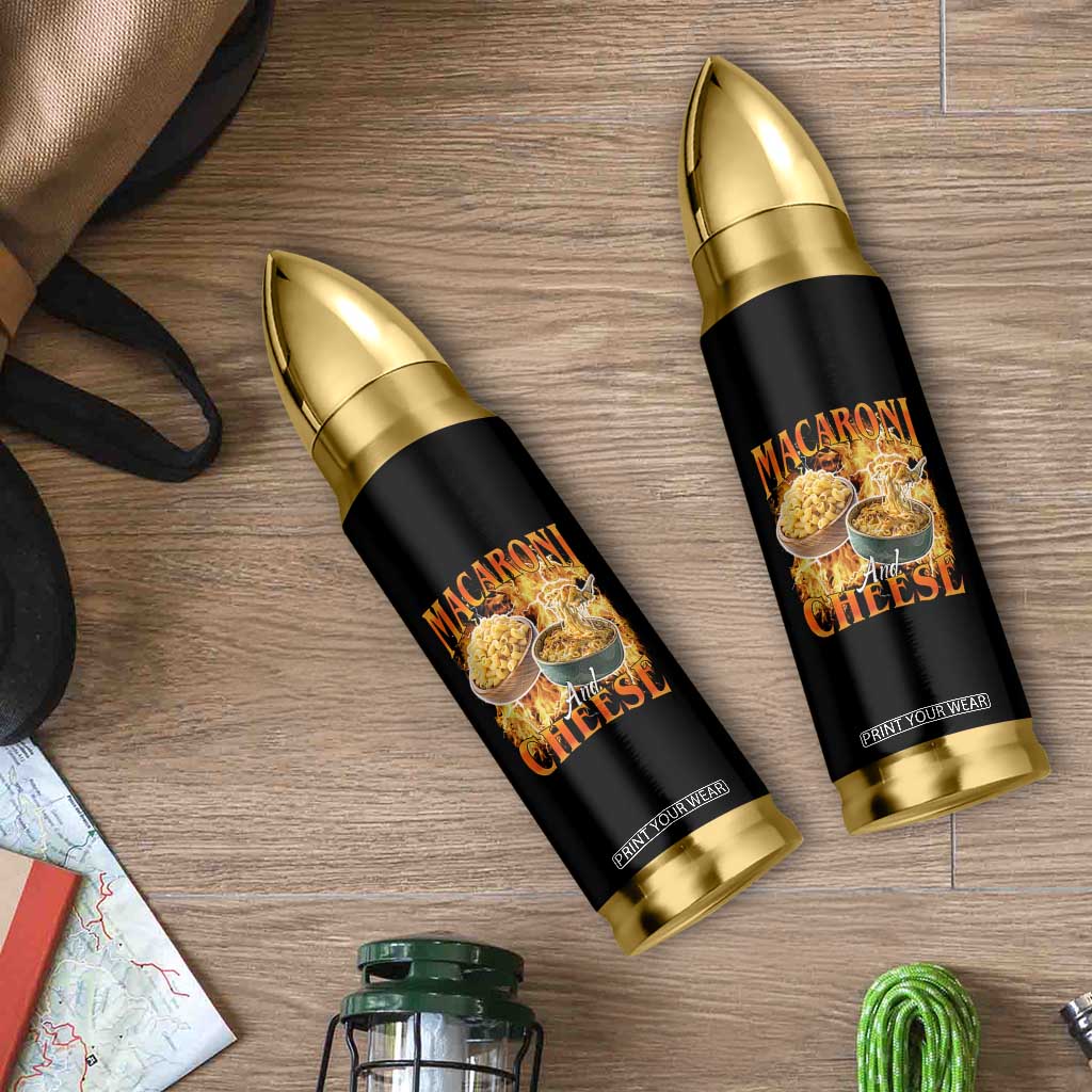 Macaroni And Cheese Meme Bullet Tumbler Vintage 90s Style Funny Foodie Bootleg Graphic TS10 Print Your Wear